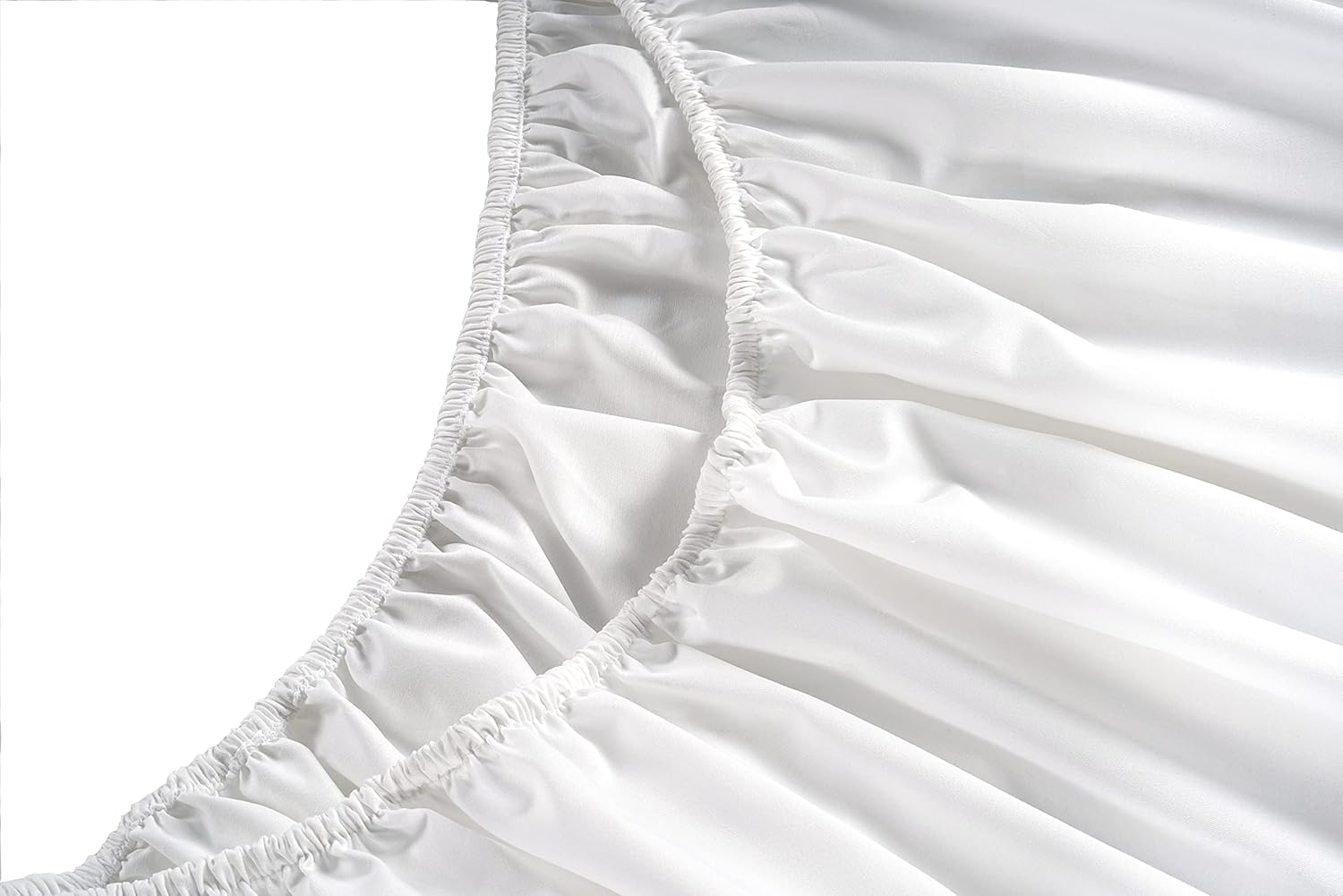 LANE LINEN – Sábanas tamaño Split King para cama ajustable, 450 hilos, 100% algodón, 2 sábanas bajeras individuales XL, con bolsillo profundo,