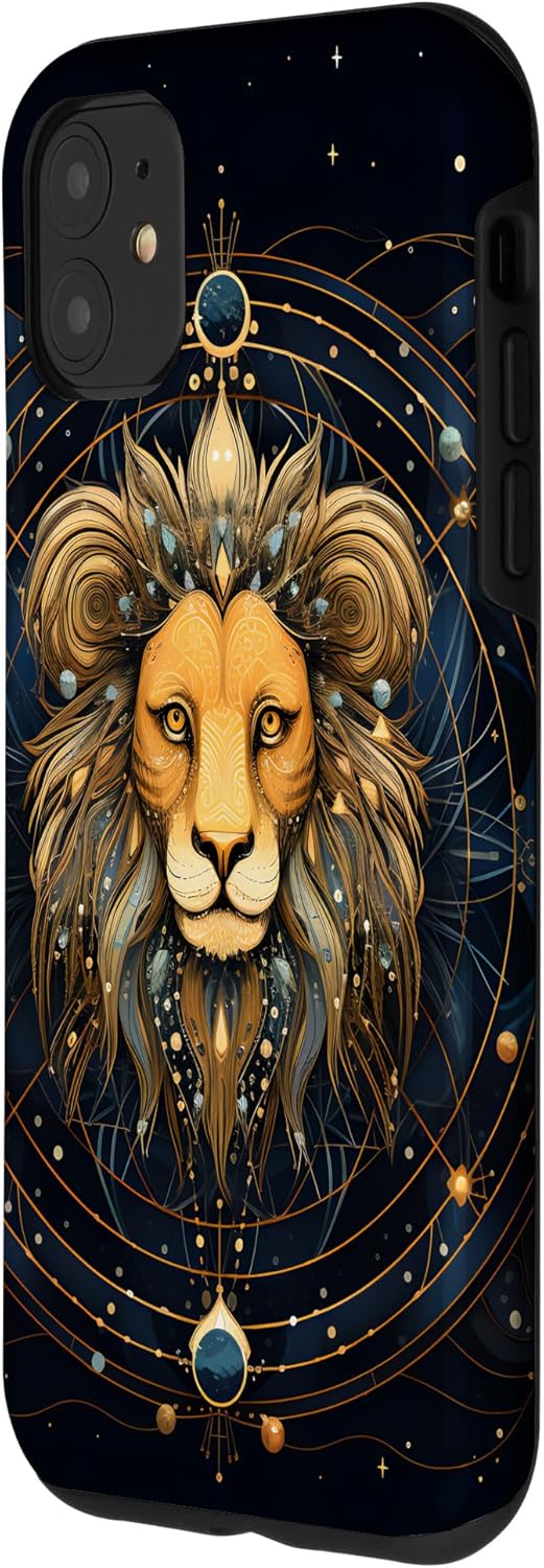 Funda para iPhone 11 Leo del signo del zodiaco León Horóscopo Constelación