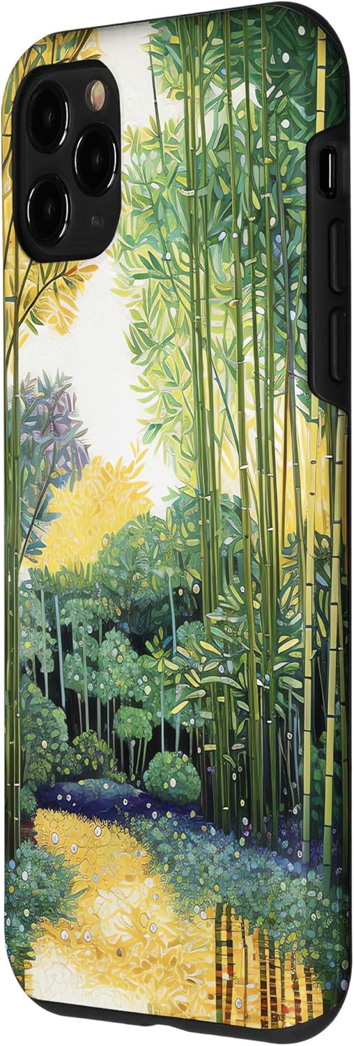 iPhone 11 Pro Bamboo Brilliance Immersed in the Chromatic Rich Nature Case