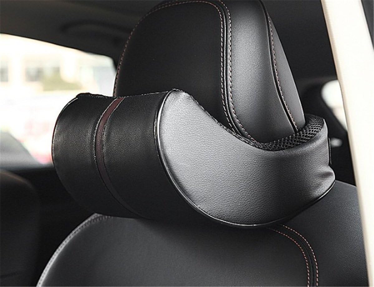 Almohada lumbar para asiento de coche, cabeza, cuello, espalda, cintura, soporte para reposacabezas, cojín para descansar la cabeza del auto, silla
