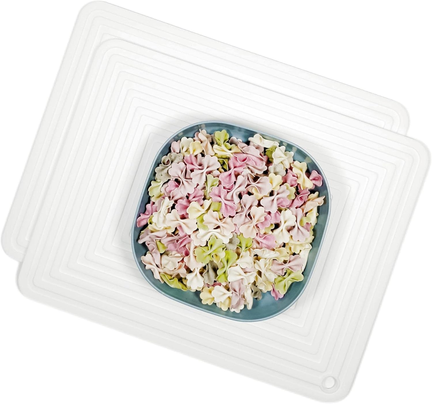 SUNMVEHOT Juego de salvamanteles de silicona para cocina, salvamanteles de silicona para platos calientes, salvamanteles para ollas y sartenes