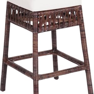 JONATHAN Y CSL1100A Bali – Taburete de mimbre sin espalda de 25.5 pulgadas para el hogar, cocina, comedor, espacios de trabajo, cafeterías y JONATHAN Y CSL1100A Bali – Taburete de mimbre sin espalda de 25.5 pulgadas para el hogar, cocina, comedor, espacios de trabajo, cafeterías y