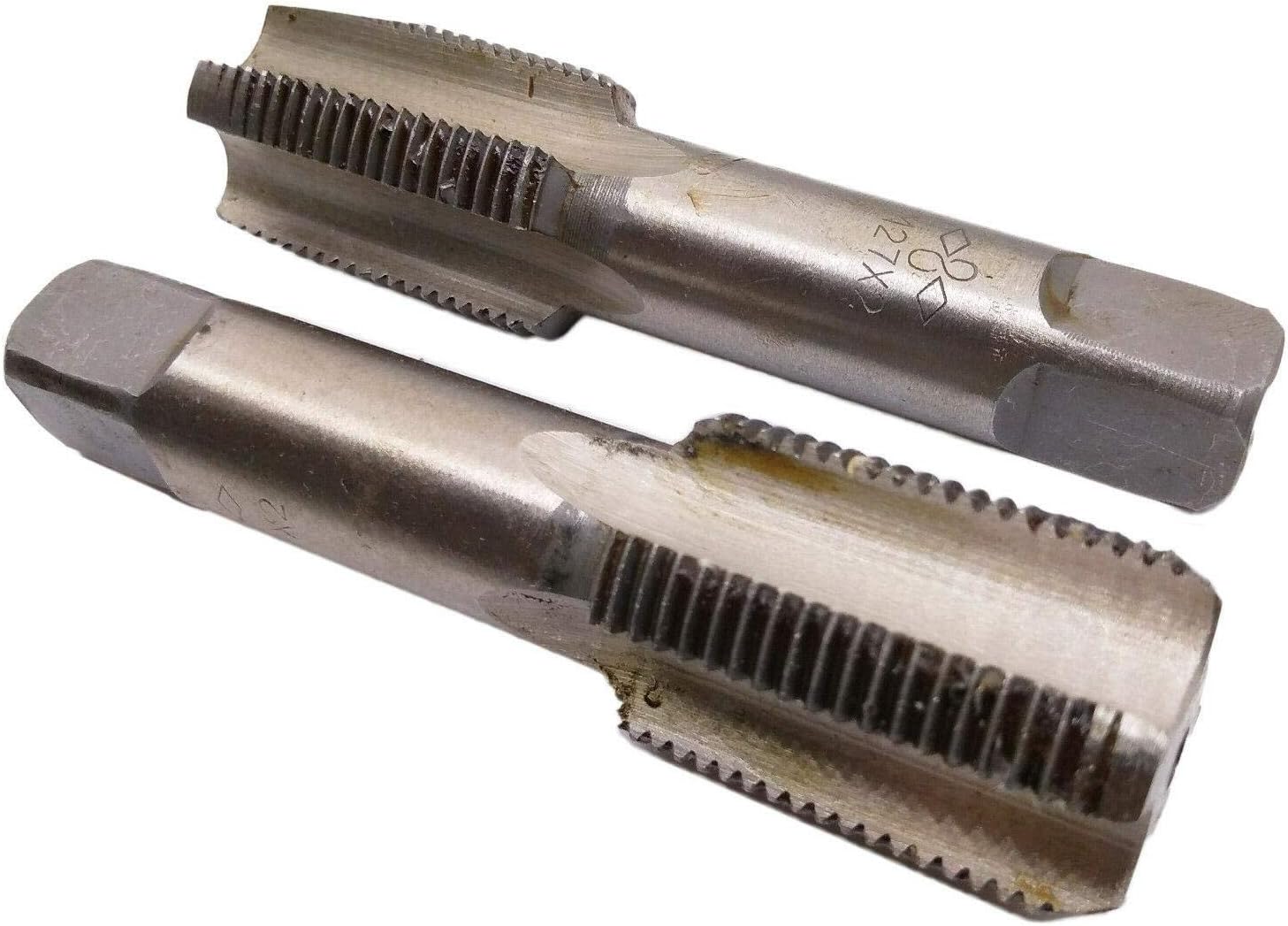 Yodaoke HSS M27 x 0.079in Taper and Plug Tap y M27 x 0.079in Die Rosca métrica Mano derecha