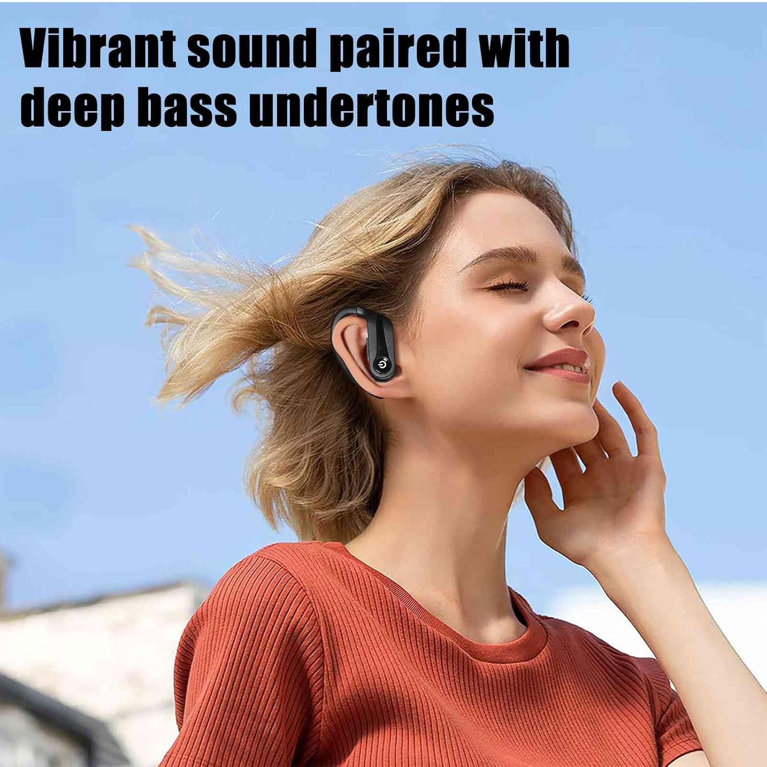 Auriculares inalámbricos para Xiaomi Redmi 10X 4G con sonido inmersivo True 5.0 Bluetooth Auriculares intrauditivos con estuche de carga de 2000 mAh