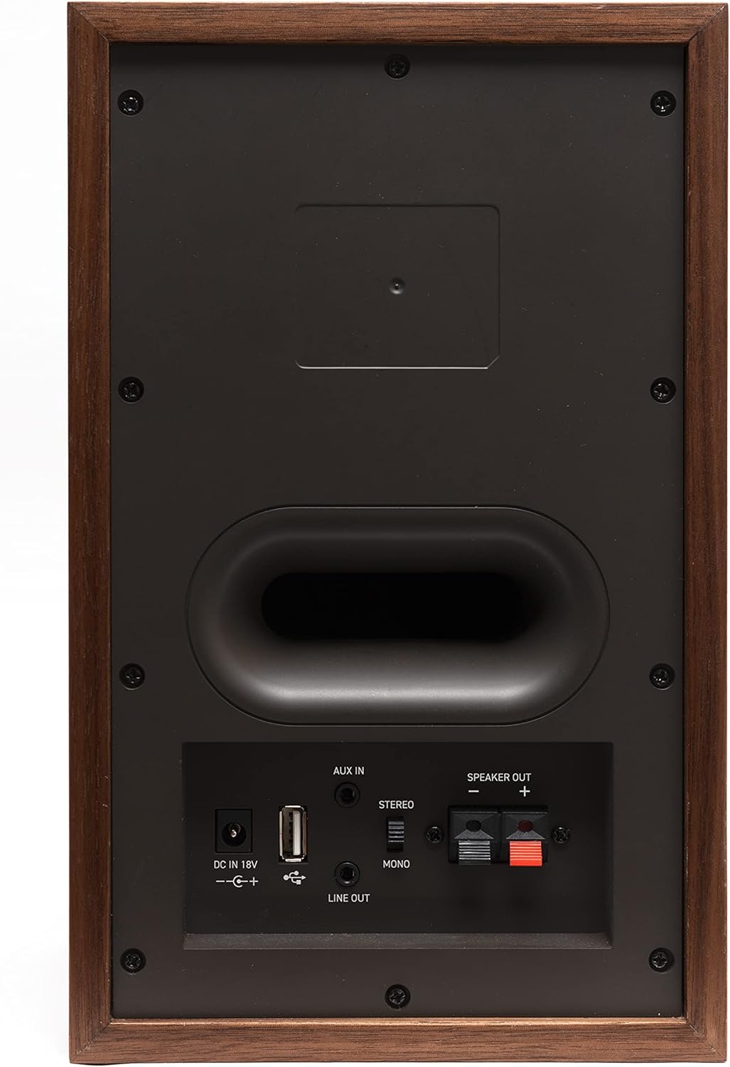 Grace Digital Mondo Elite Alto – Radio inteligente por Internet con altavoz accesorio, Bluetooth, Wi-Fi, alarma de 7 días, sin micrófono (nogal)