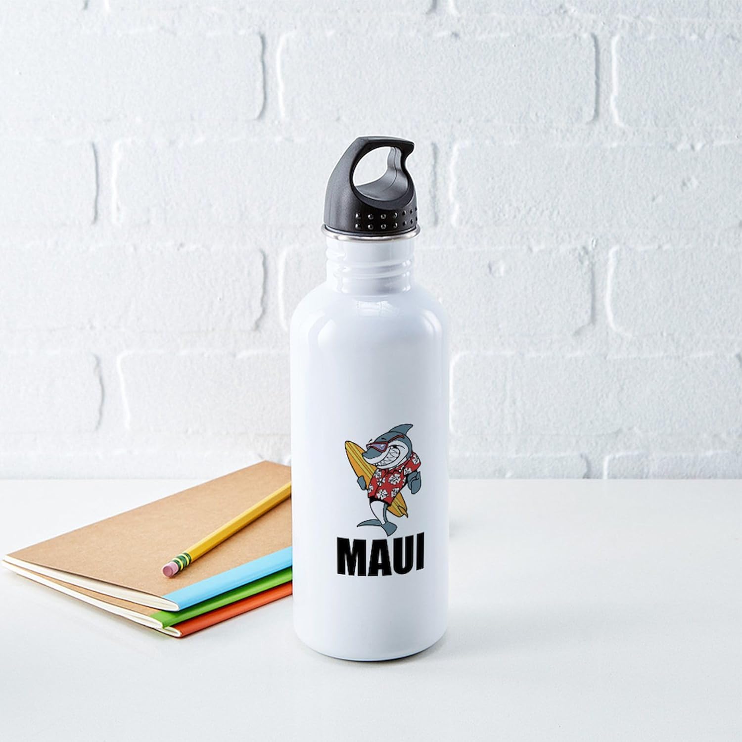 CafePress Maui Water Bottle 1.0L (34 oz) Stainless Steel Water Bottle
