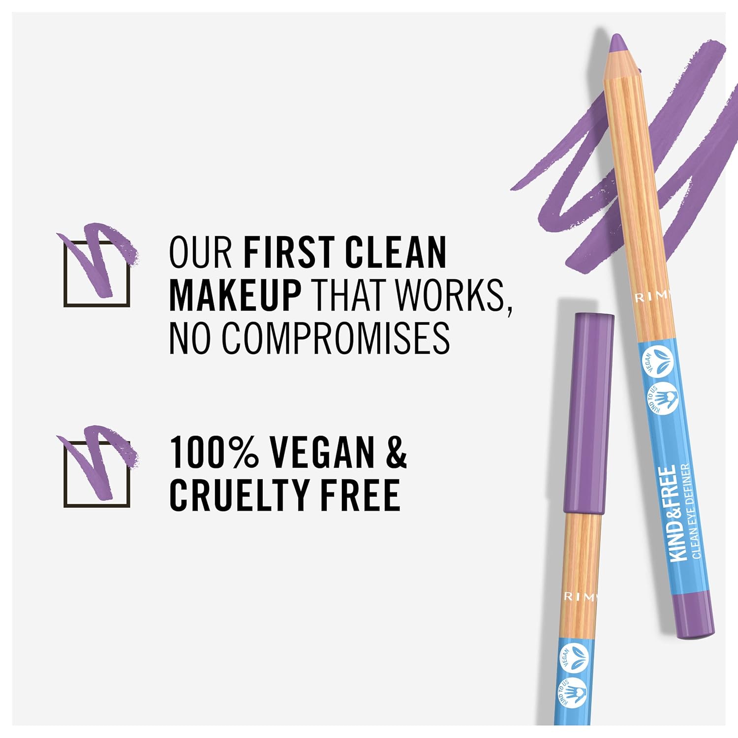 Rimmel Delineador de ojos Kind & Free Grape