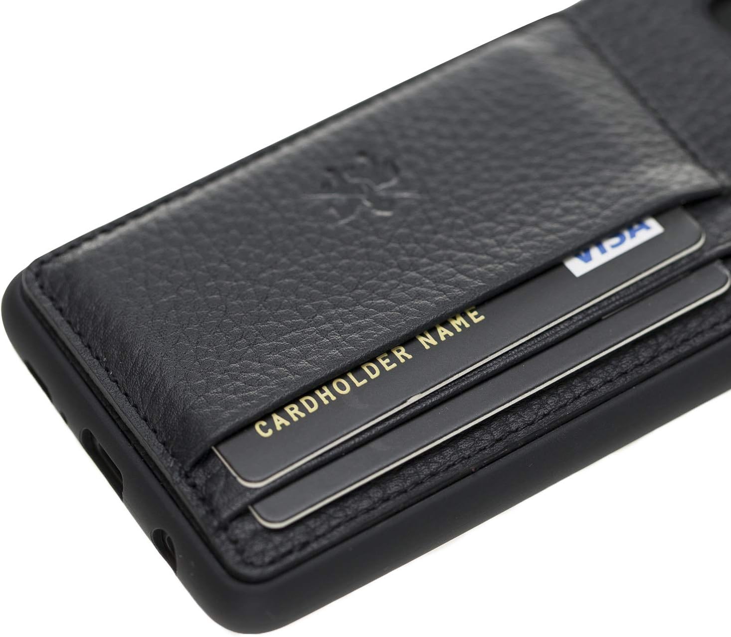 Venito Pisa – Funda de piel con soporte para Samsung Galaxy S10e, color negro