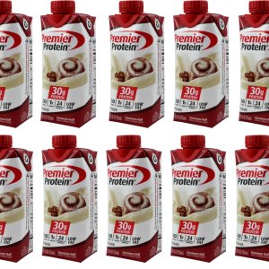 Batido de proteínas Sabor rollo de canela Paquete de 10 El paquete surtido Niro incluye funda para bebidas Batido de proteínas Sabor rollo de canela Paquete de 10 El paquete surtido Niro incluye funda para bebidas