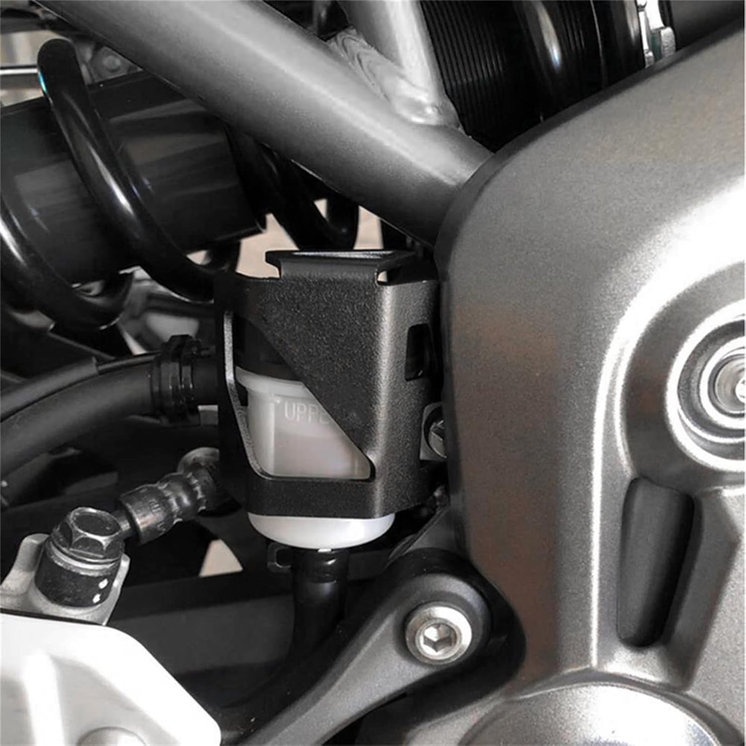 Engine Guard Motorcycle Rear Brake Fluid Reservoir Guard Cover Protector for Yamaha Mt07 FJ-07 MT 07 MT07 2014-2017 2018 2019 2020 2021 2022 Sliders