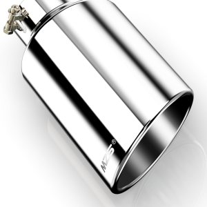 MZS Punta de escape, acero inoxidable 5 “entrada 8 “salida 15” longitud escape escape escape universal ángulo inclinado corte MZS Punta de escape, acero inoxidable 5 “entrada 8 “salida 15” longitud escape escape escape universal ángulo inclinado corte