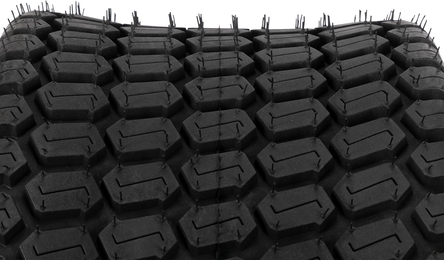 TUFFIOM Juego de 2 neumáticos para cortacésped 24×12.00-12, neumáticos de césped 4PR para césped y jardín para tractor de jardín, cortacésped, sin