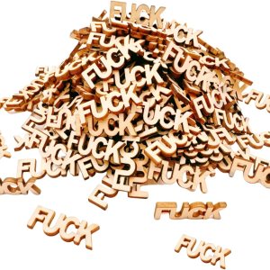 100 piezas de madera para regalar, regalos divertidos para amigos, familia, una broma de letras de madera hechas a mano, regalos para cumpleaños, 100 piezas de madera para regalar, regalos divertidos para amigos, familia, una broma de letras de madera hechas a mano, regalos para cumpleaños,