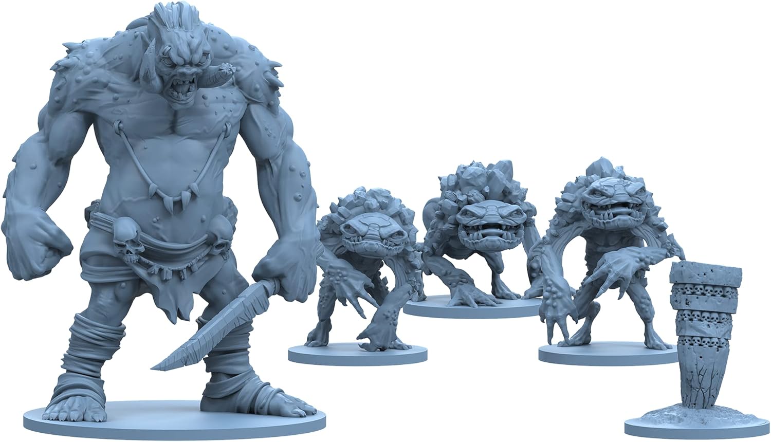 Steamforged Godtear Halftusk, Warden of The Stonekin Isle Guardians Champions Set