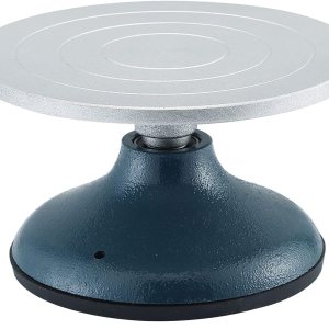 MYFULLY Rueda de cerámica para esculpir 7 pulgadas de diámetro, rueda de metal de hierro fundido resistente para decoración de cerámica con funda de MYFULLY Rueda de cerámica para esculpir 7 pulgadas de diámetro, rueda de metal de hierro fundido resistente para decoración de cerámica con funda de