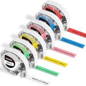 Cinta para etiquetar P12, cinta de etiquetas compatible con DYMO Letratag repuestos 100H LT-100T Plus LT110T QX50, XR, XM, 2000 Phomemo Zodzi P12 Cinta para etiquetar P12, cinta de etiquetas compatible con DYMO Letratag repuestos 100H LT-100T Plus LT110T QX50, XR, XM, 2000 Phomemo Zodzi P12