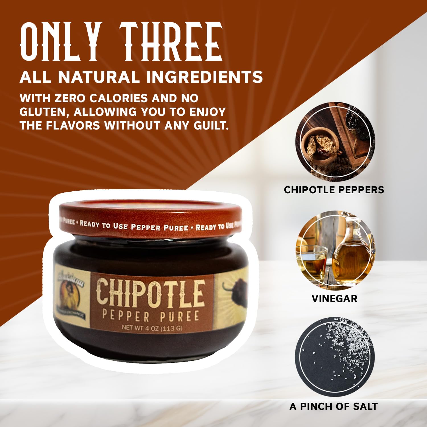Louisiana Pepper Exchange Chipotle – Salsa de puré de pimienta, picante, ahumado, condimento de sabor dulce para adobo, aderezo rancho, barbacoa,