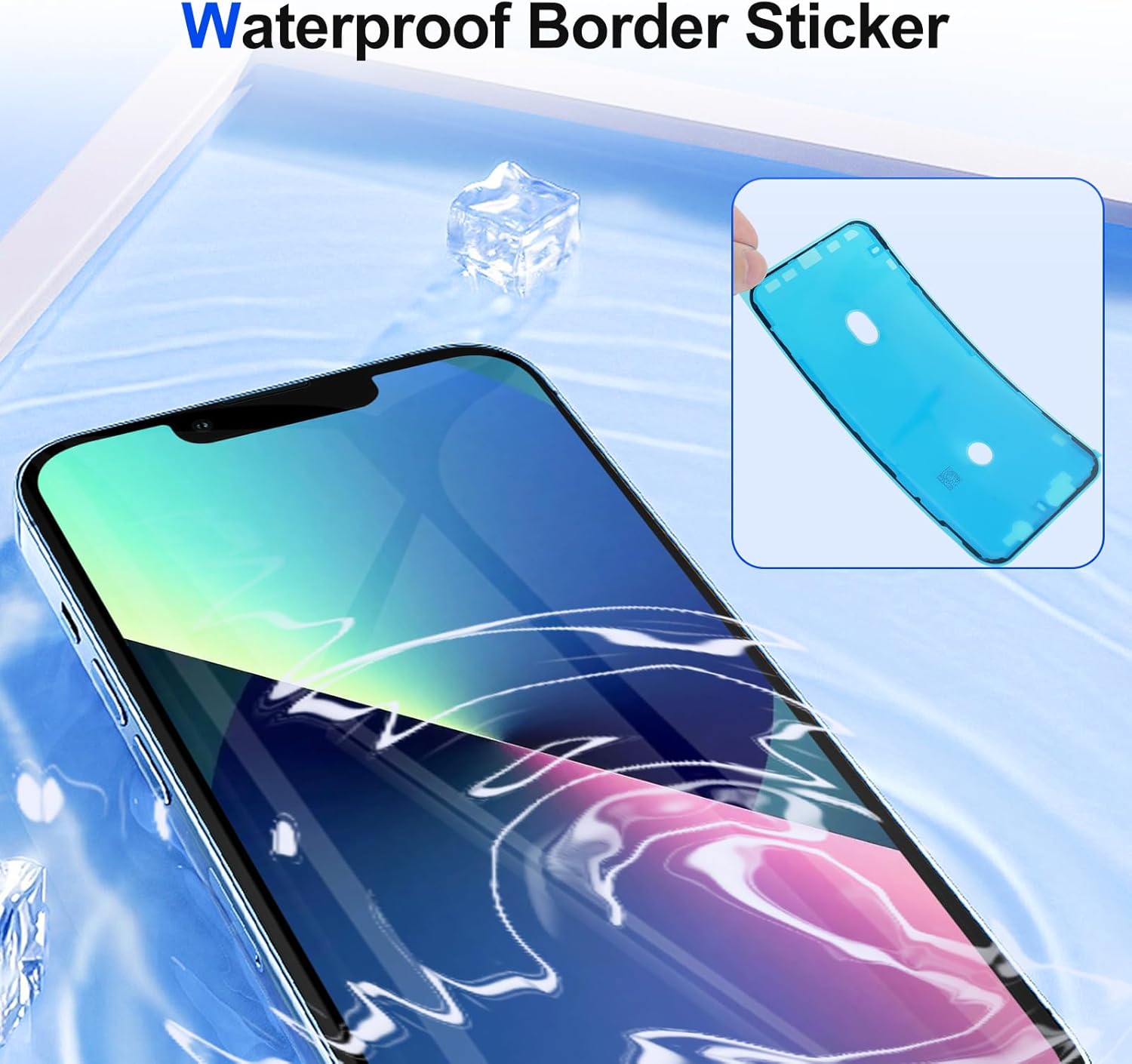 Reemplazo de pantalla para iPhone 12 Mini, pantalla Full HD de 5.4 pulgadas y ensamblaje de digitalizador táctil, pantalla FHD digitalizador de