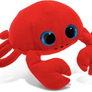 DolliBu – Animal de peluche de cangrejo de peluche, suave y abrazable, ojos grandes, cangrejo rojo, adorable juguete de peluche de cangrejo de vida DolliBu – Animal de peluche de cangrejo de peluche, suave y abrazable, ojos grandes, cangrejo rojo, adorable juguete de peluche de cangrejo de vida