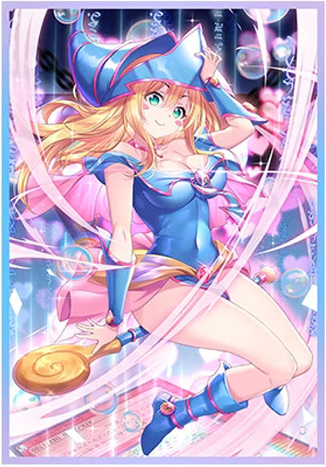 Fundas holográficas de 50 unidades para tarjetas coleccionables con carga superior, para YuGiOhfundas de tarjetas de impresión de anime japonés (A07)