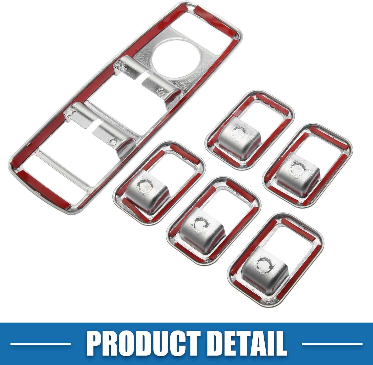 Adhesivo para panel de control de elevación para interruptor de ventana eléctrica de automóvil para Mercedes Benz a B C E GLE GLA CLA GLK Clase ABS