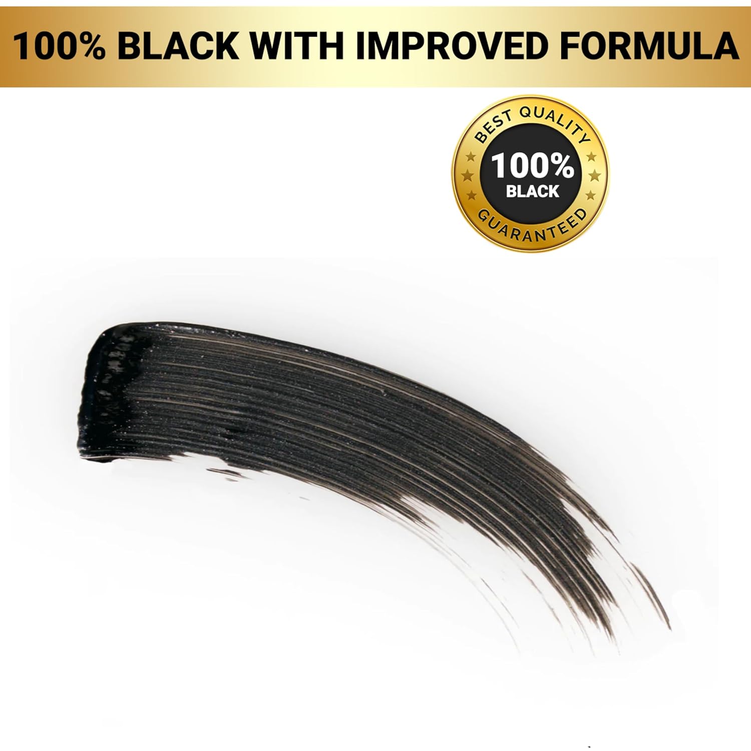 Máscara negra voluminizadora y alargadora de Bold Beautiful Cosmetics define y amplifica tus pestañas todo el día