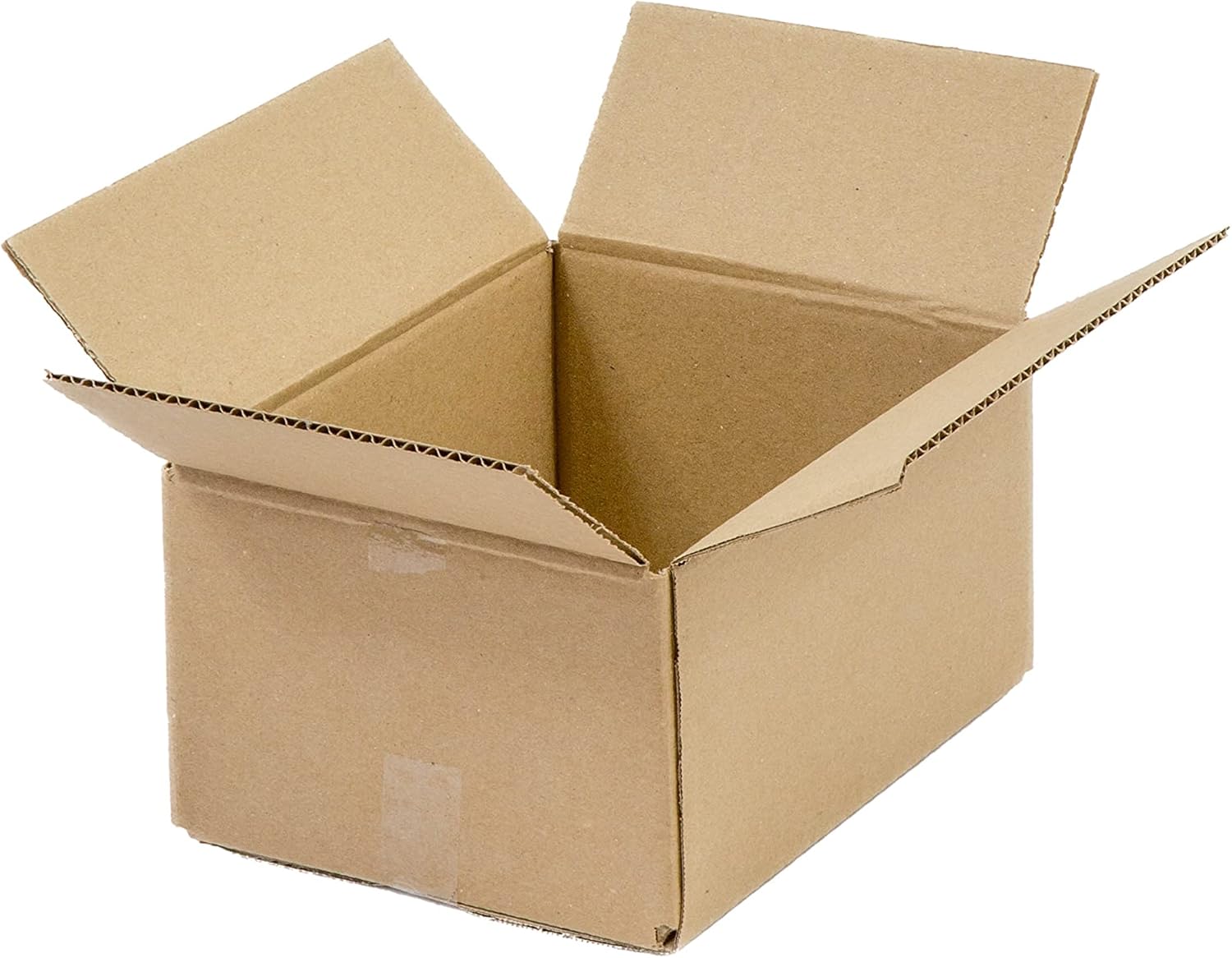 Cajas de envío de cartón de una sola pared 203x152x102mm (8x6x4″) Paquete de 25 cajas
