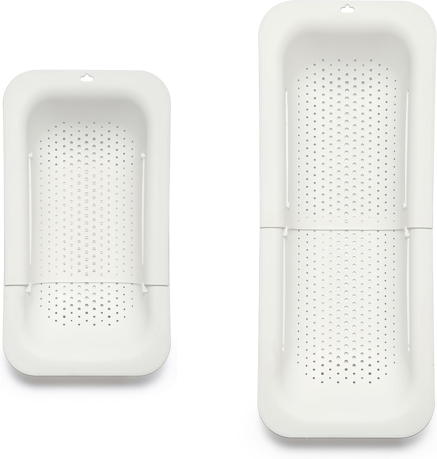 Cesta coladora  Platos secos, lava verduras y frutas y escurre alimentos cocinados  extensible  Esencial para la cocina del hogar (14.4-19.5