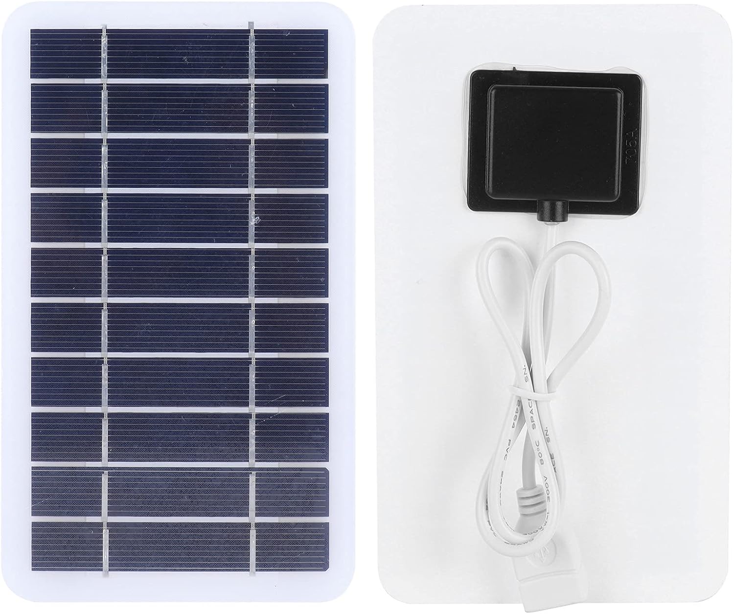 Panel solar 2W cargador al aire libre 5V teléfono móvil fuente de alimentación para energía solar Junta de carga solar Banco de energía Cargadores
