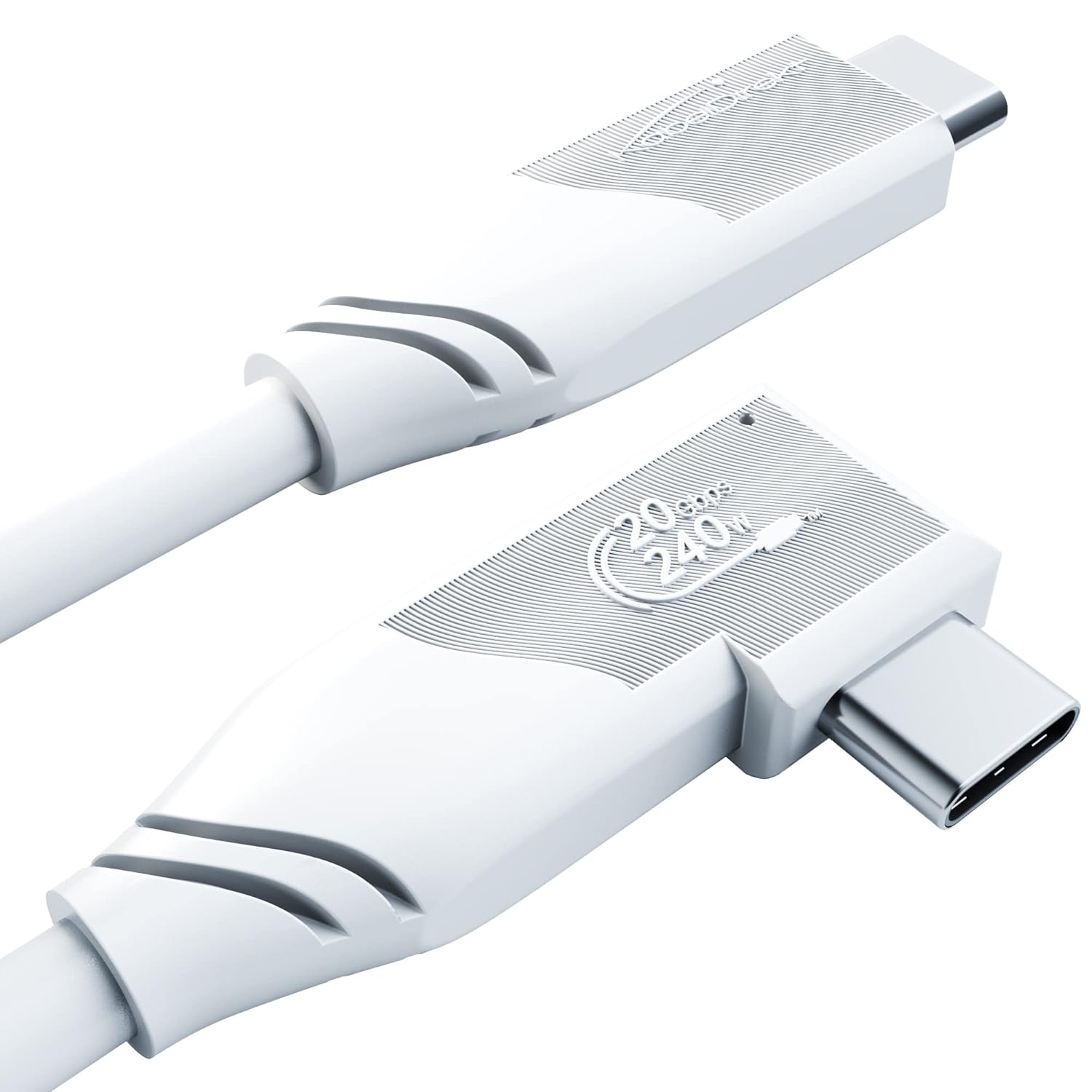 KabelDirekt Cable USB-C todo en uno, USB 3.2 Gen 2×2 – 6 pies (transfiere datosvideo a 20Gbps, carga a 240W con PD3.1, funciona como cable de