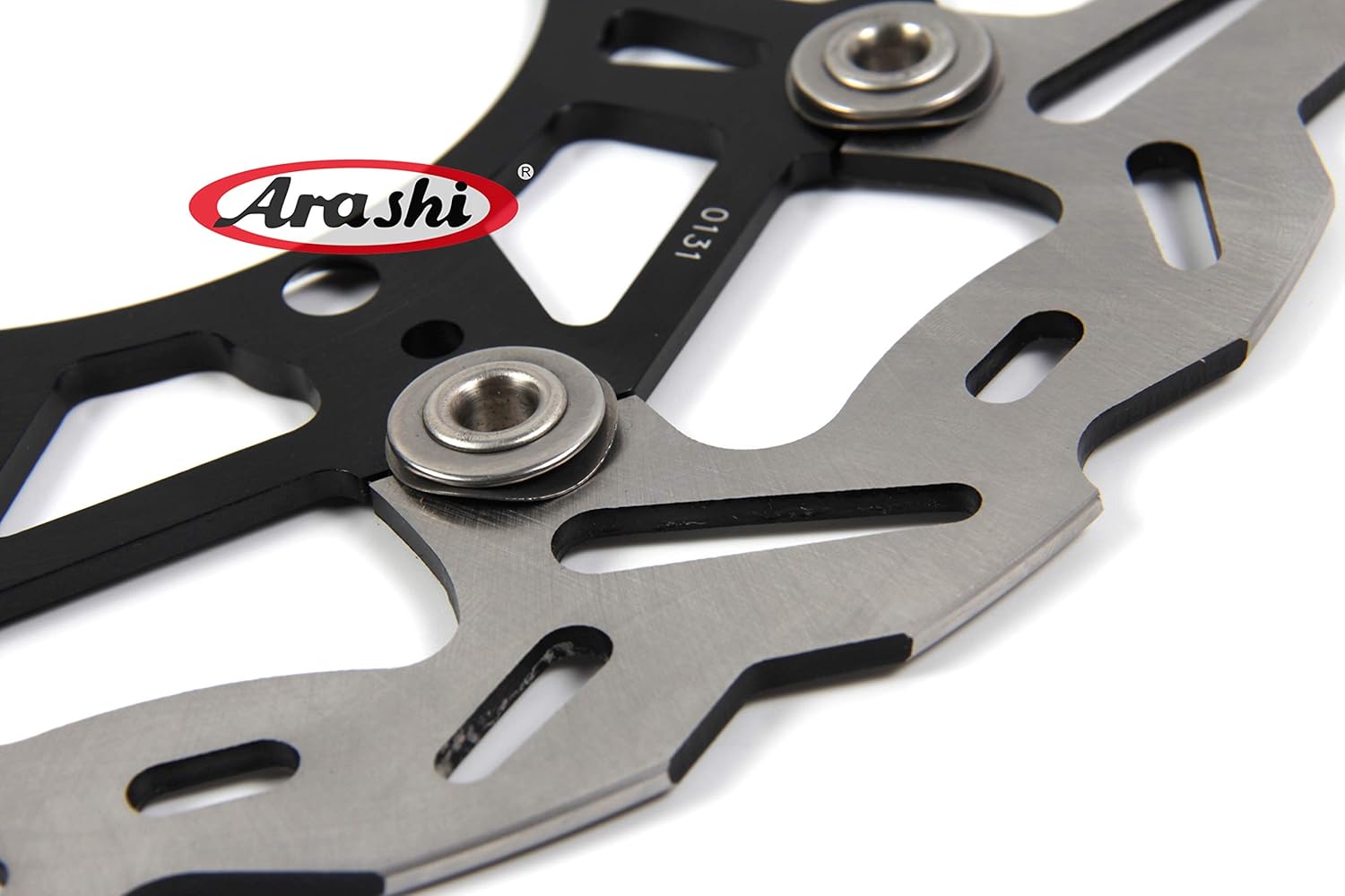 Arashi Rotores de disco de freno delantero y trasero para Kawasaki KX250F 2006-2021 KX450F 2006-2018 Accesorios de repuesto de motocicleta KX 250