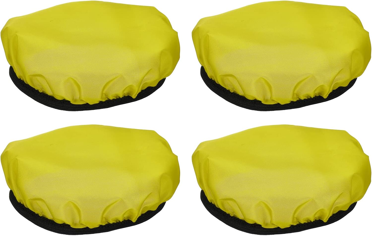PATIKIL Cubierta de lámpara difusora suave de 7 pulgadas y 7.1 in, paquete de 4 difusores de tela, reflector estroboscópico, calcetín para luz de