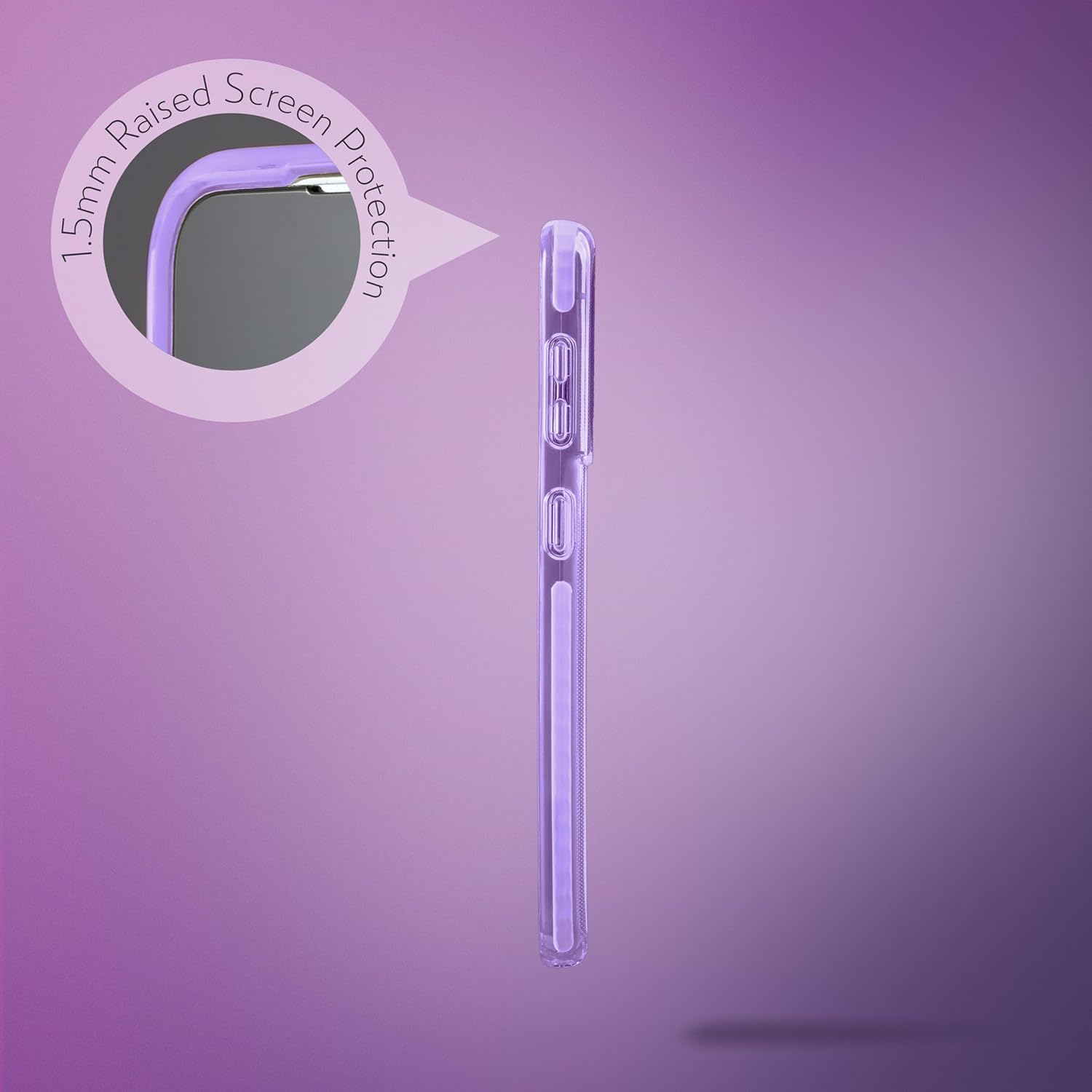SteepLab Funda de barrera para Samsung Galaxy S21 Plus (pantalla de 6.7 pulgadas), funda absorbente de impactos con protección completa contra
