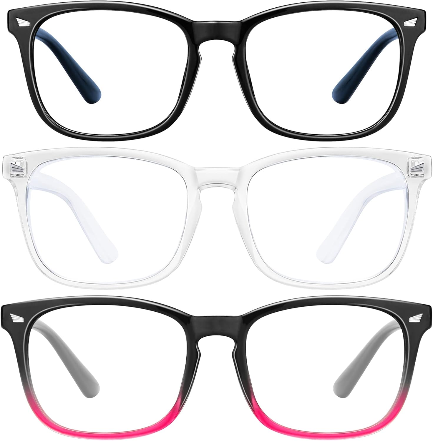 hunsquer – Anteojos de luz azul unisex para computadora