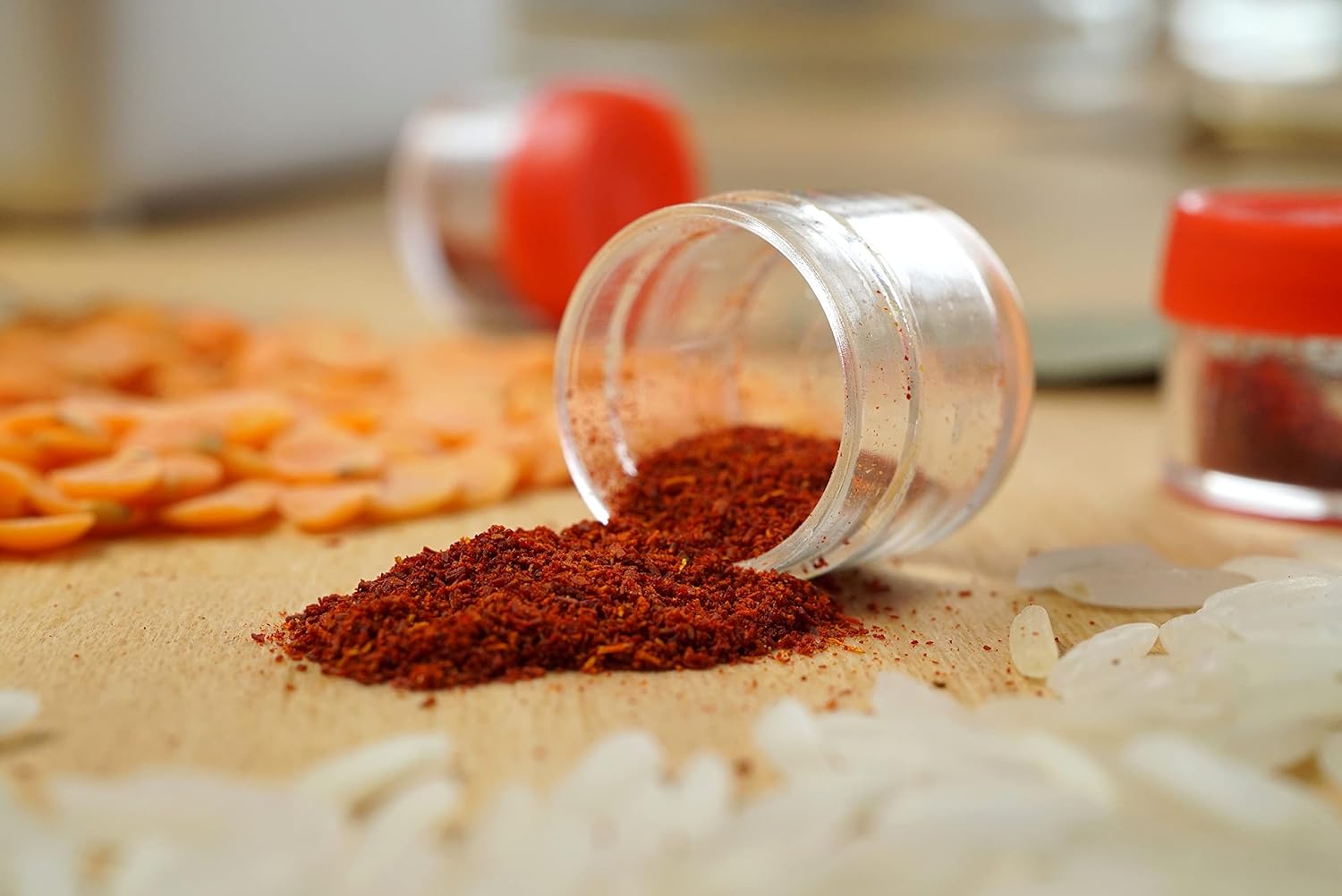 Zaffrus – Polvo de azafrán prémium para cocinar, atletas, fanáticos de bebidas especiales – Paquete de 5 (0.625 gr 0.022 oz)