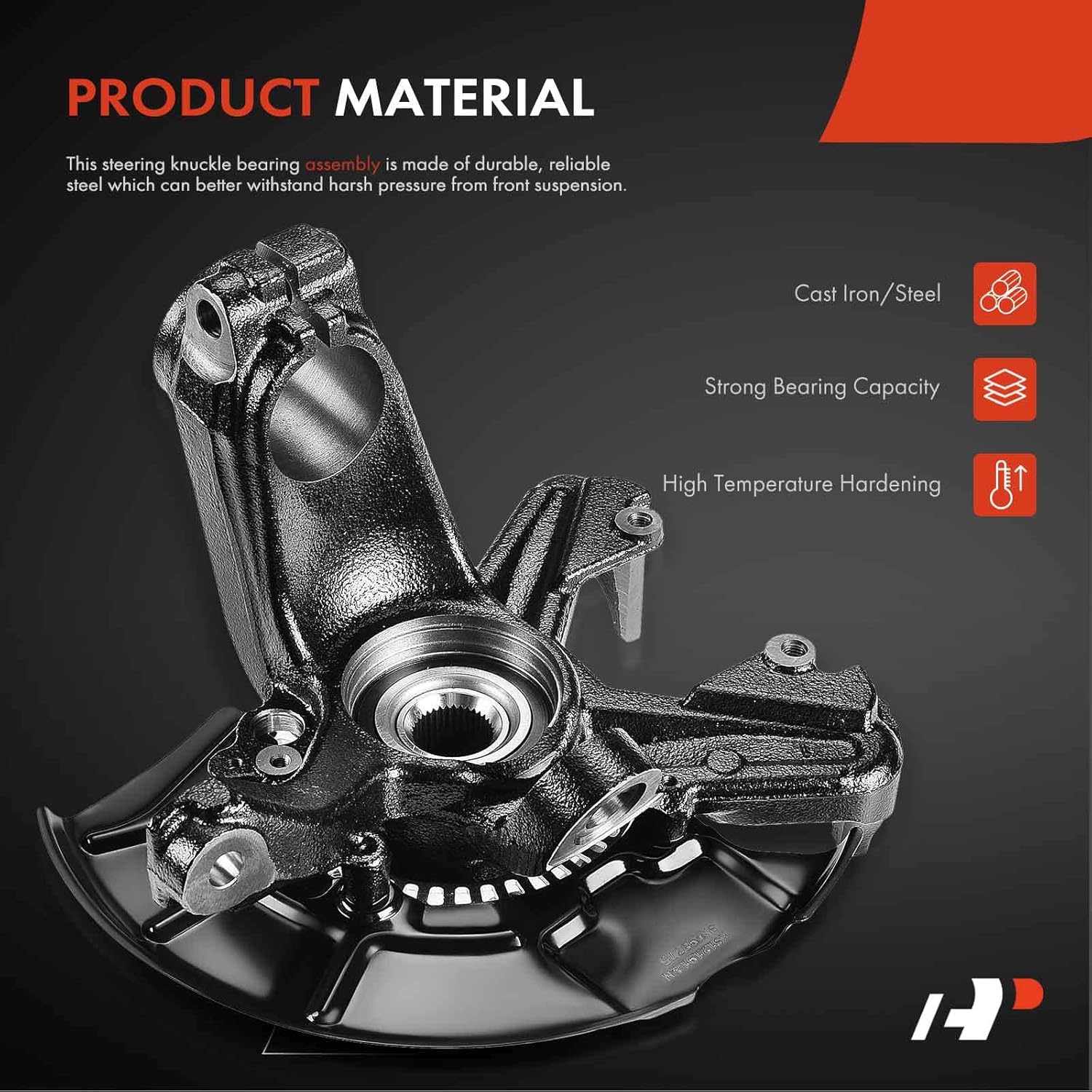 A-Premium Conjunto de cubo de cojinete de dirección delantera y cojinete de rueda compatible con Volkswagen Beetle 1998-2010, Golf 1999-2006 y 2010,