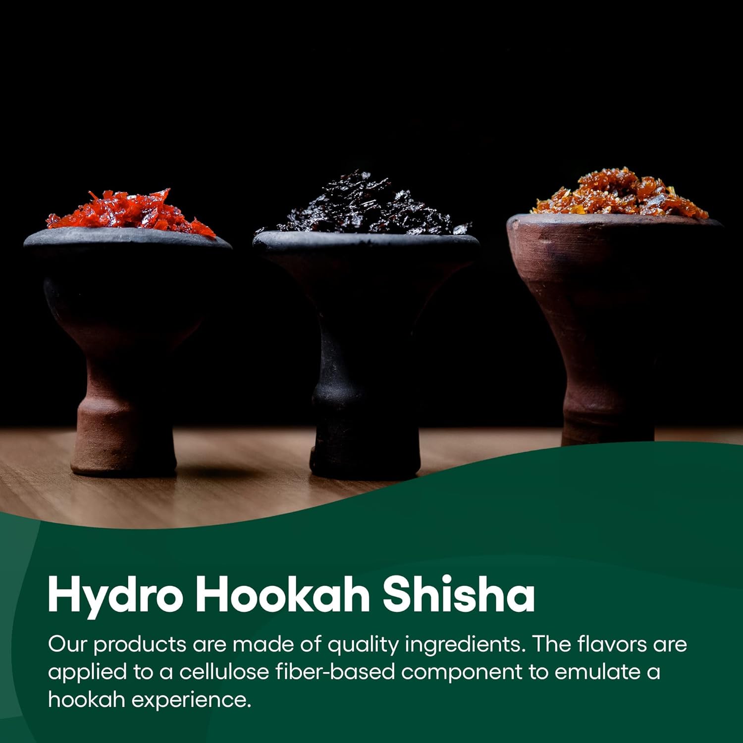 Hydro – Hierbas para shisha o hookah, 250 gramos, sabor de alta calidad, sin tabaco ni nicotina, 1