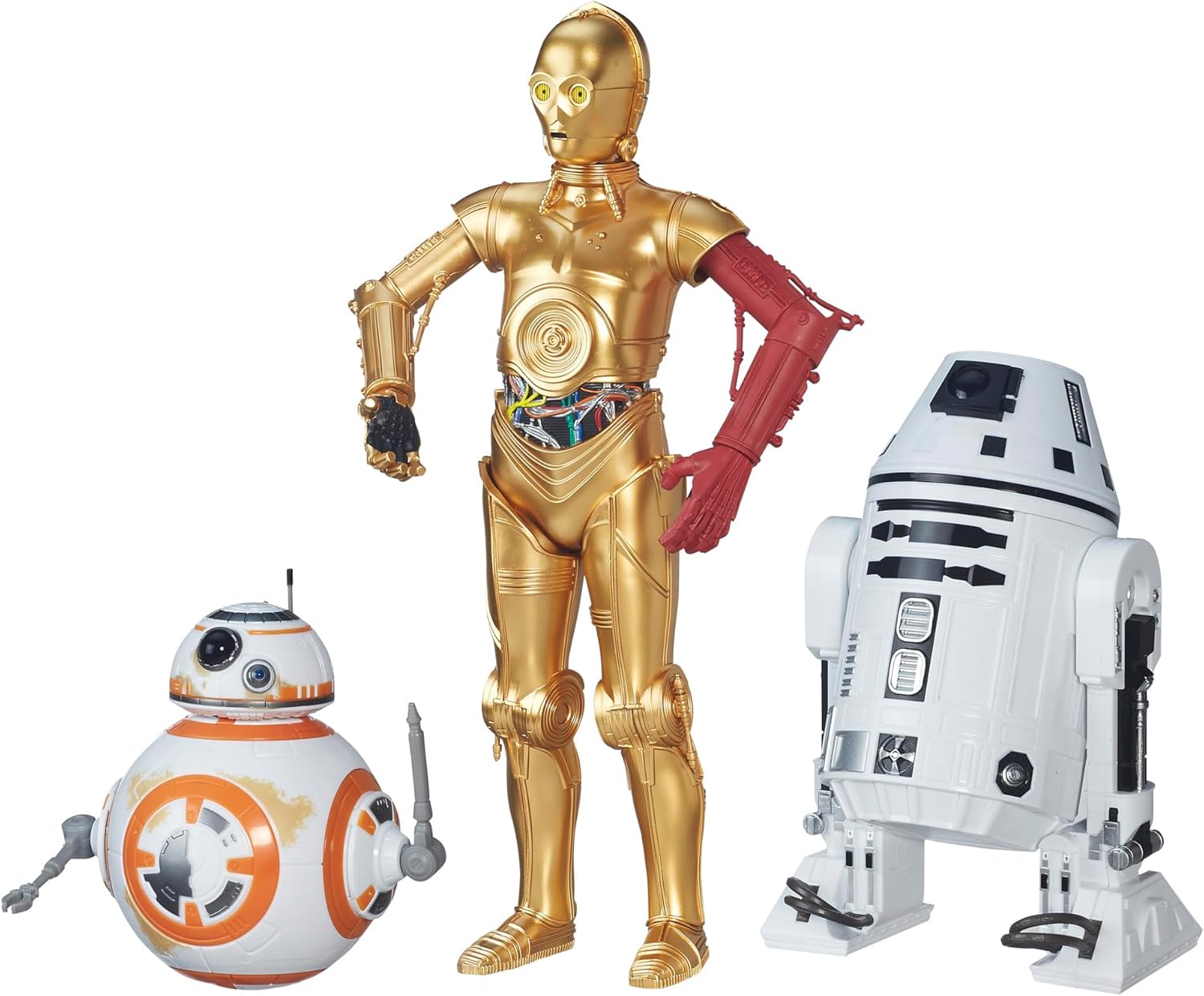 Star Wars The Force Awakens Droid Pack C-3PO BB-8 y RO-4LO Edición especial para coleccionistas