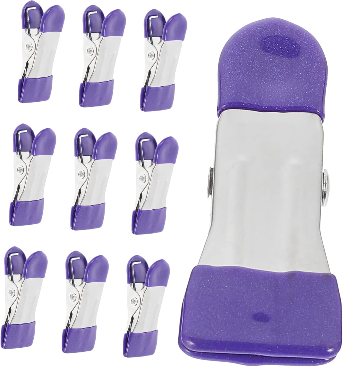 NOLITOY 30 pinzas para ropa, pinzas de piscina, pinzas para sillas de playa, clips para toallas, perchas de metal, pasadores de ropa para