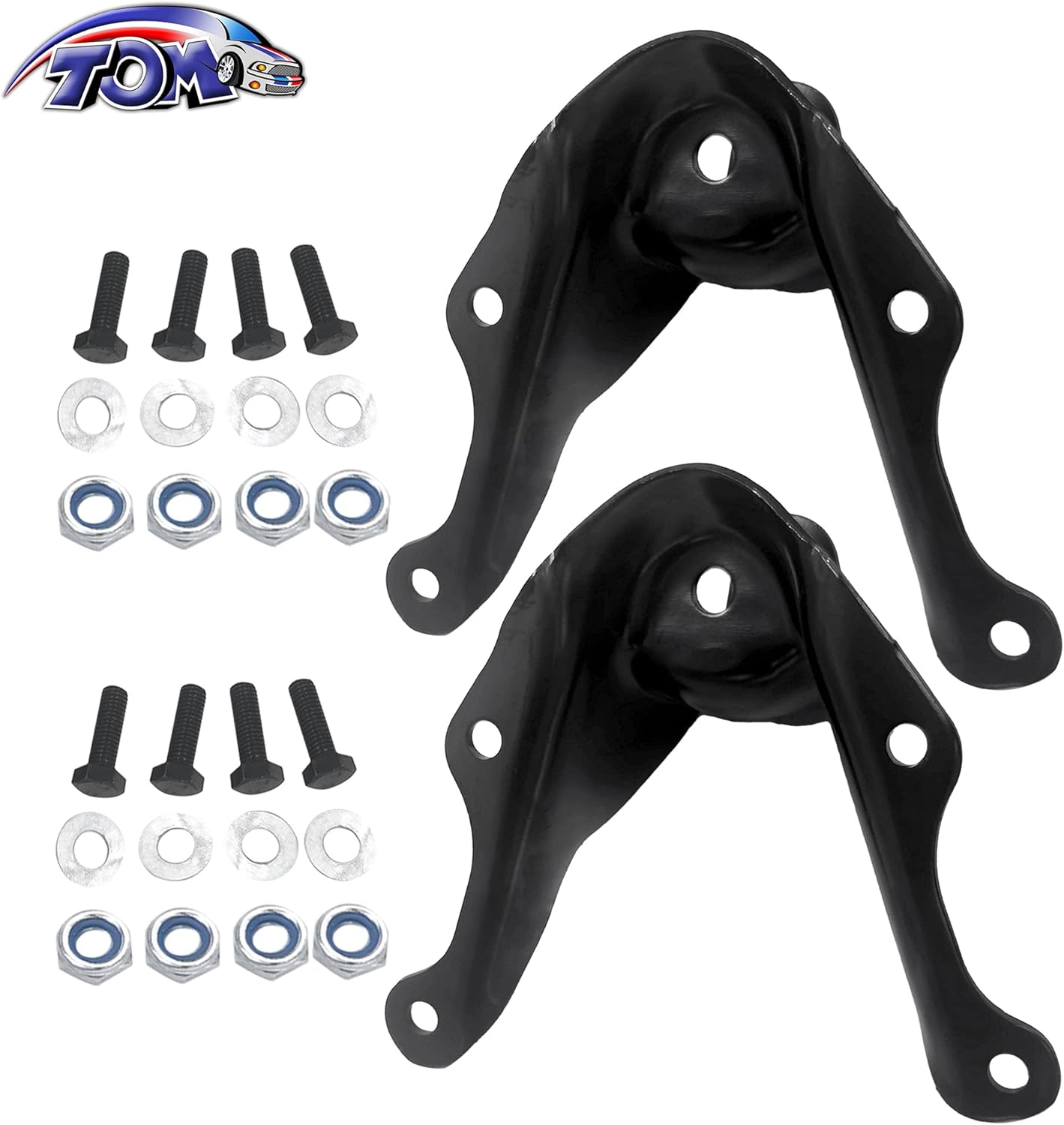 TOM – 2 piezas de soporte de suspensión delantera con resorte de hoja trasera para 1986-1997 para Ford Ranger para Mazda Serie B 722-011