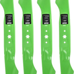 8TEN LawnRAZOR Mower Blade for MTD Cub Cadet RZT L46 46 inch Deck 942-04290 942-04244 742-04244 942-04244A (High-Lift) 4 Pack 8TEN LawnRAZOR Mower Blade for MTD Cub Cadet RZT L46 46 inch Deck 942-04290 942-04244 742-04244 942-04244A (High-Lift) 4 Pack