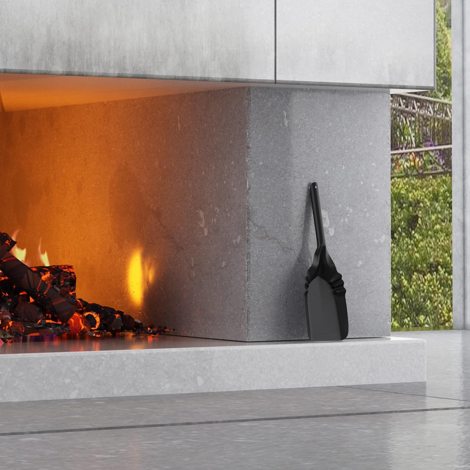 Fire Beauty Fireplace Shovel – Ash Shovel-Fireplace Scoop-Ash Scoop-Gardening Shovel