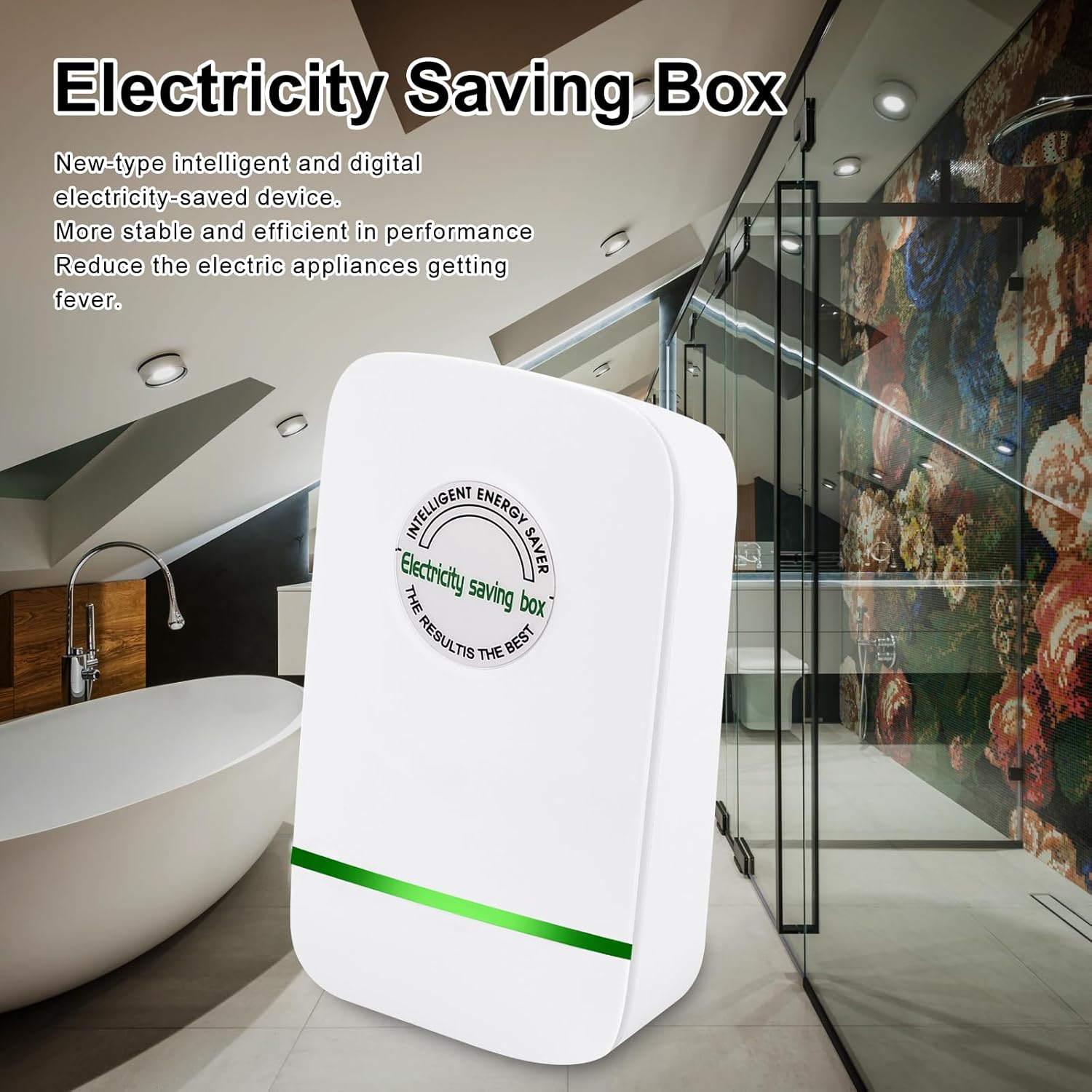 Pro Power Saver – Caja de ahorro de energía para ahorro de energía eléctrica Enchufe de EE. UU. 90V-250V 30KW (paquete de 4)