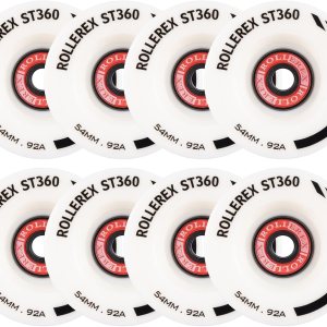 ST360 92A – Ruedas para patines de ruedas de 2.126 in x 1.260 in (paquete de 8 con rodamientos, espaciadores y arandelas) (opciones de color), para ST360 92A – Ruedas para patines de ruedas de 2.126 in x 1.260 in (paquete de 8 con rodamientos, espaciadores y arandelas) (opciones de color), para