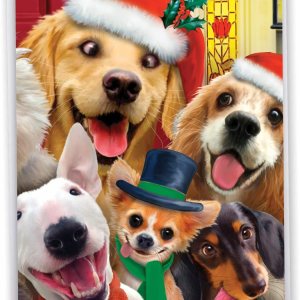 The Best Card Company – Tarjeta de Navidad Big Group (8.5 x 11 pulgadas) – Animales divertidos, tarjeta de felicitación festiva de todos nosotros – The Best Card Company – Tarjeta de Navidad Big Group (8.5 x 11 pulgadas) – Animales divertidos, tarjeta de felicitación festiva de todos nosotros –