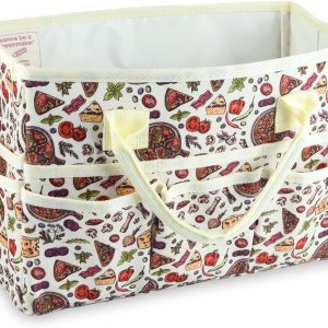 qianshan Bolsa organizadora de manualidades con múltiples bolsillos, organizador grande de almacenamiento de arte con asas para arte, manualidades, qianshan Bolsa organizadora de manualidades con múltiples bolsillos, organizador grande de almacenamiento de arte con asas para arte, manualidades,