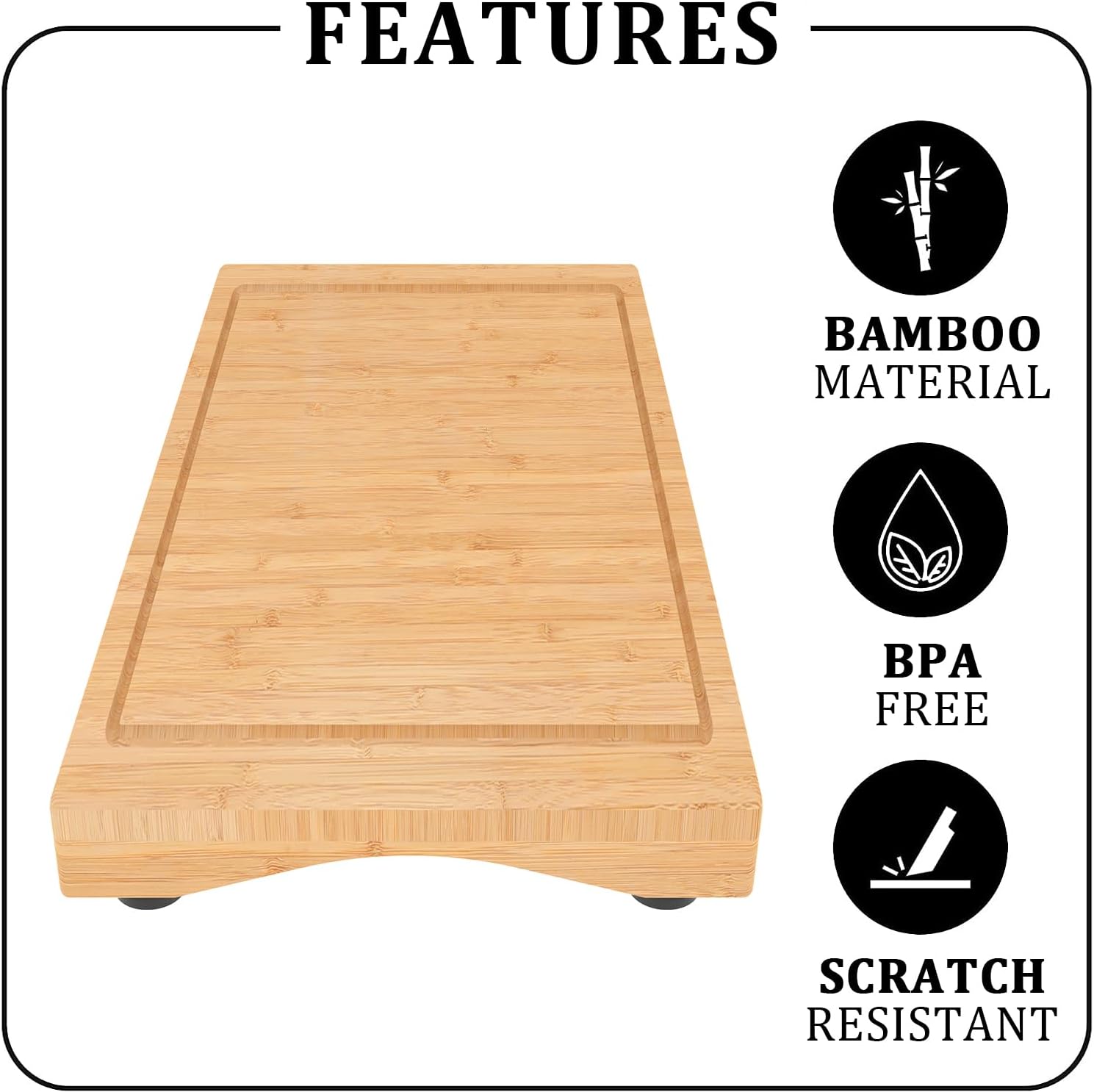 Tabla de cortar para fregadero de cocina, 21.6 pulgadas de largo x 11.41 pulgadas de ancho, tabla de cortar elevada con patas, superficie de trabajo