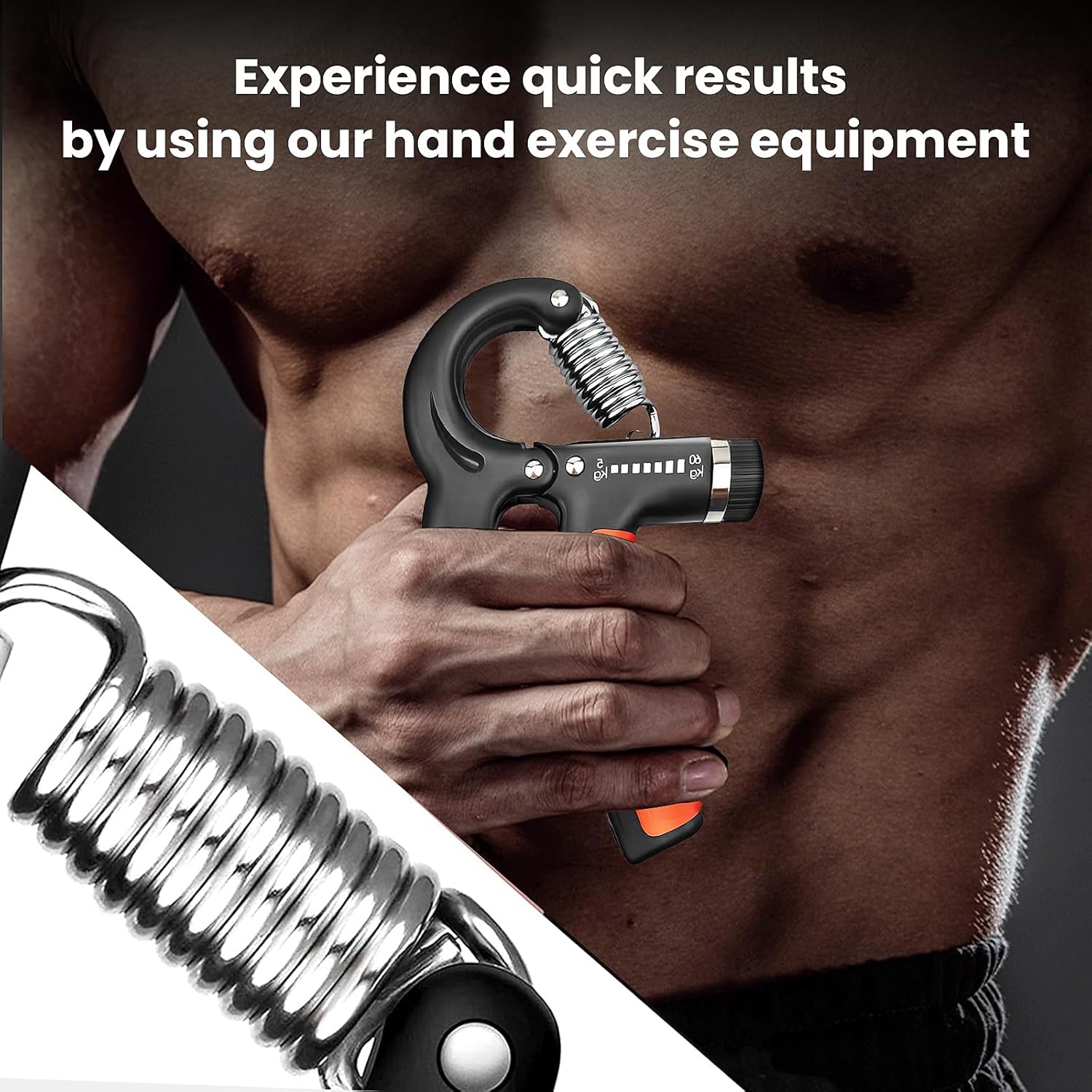 Kit de entrenamiento de fuerza de agarre, fortalecedor de dedos, fortalecedor de agarre de mano, ejercitador de extensión de mano, bola de alivio de