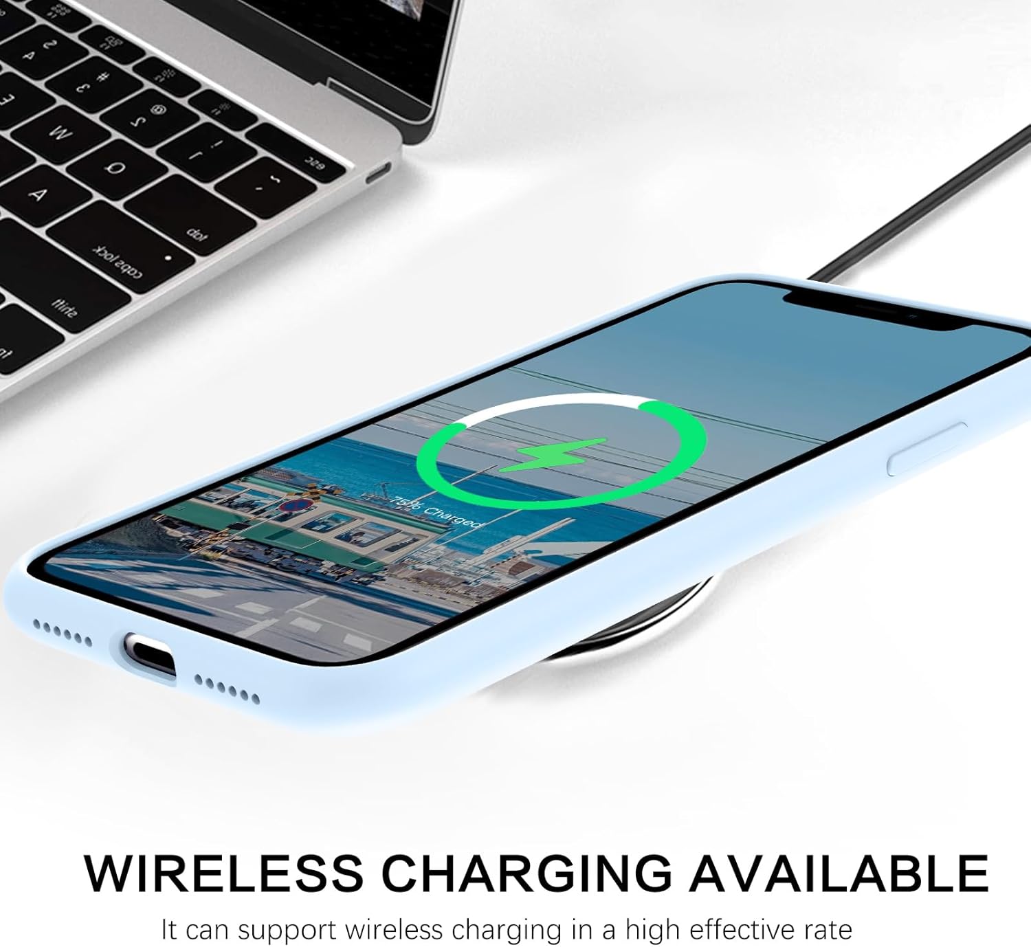 BENTOBEN Funda magnética para iPhone 11 compatible con Magsafe Funda delgada de silicona suave de goma a prueba de golpes, forro de microfibra,