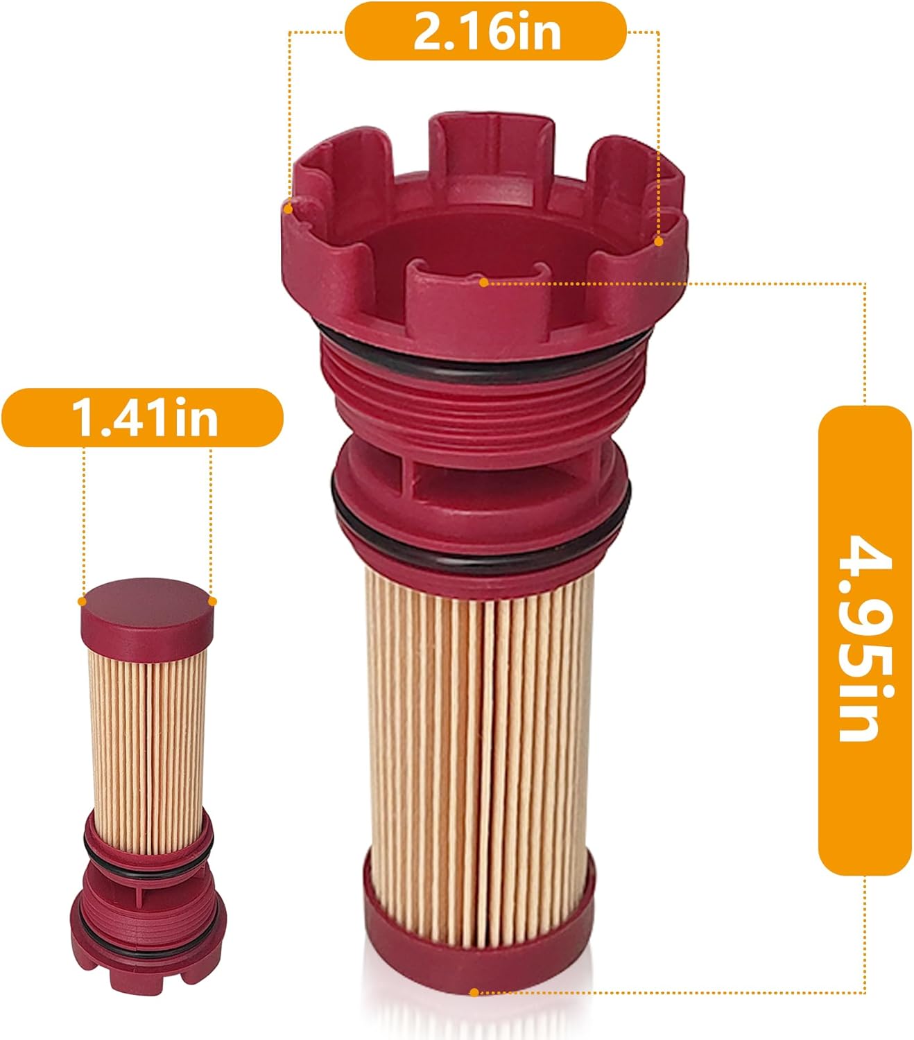 8M0122423 Filtro de combustible para motores fuera de borda Mercury de 75 hp-250 hp Aplicaciones 35-8M0122423 35-8M0020349 8M0060041 MerCruiser
